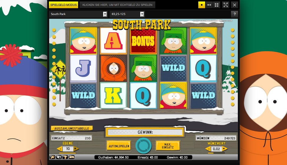 south park slot casino euro3