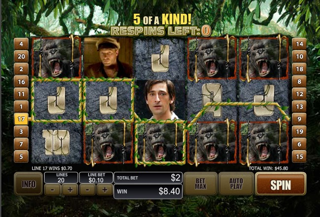 King Kong Online Slot Respins