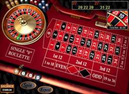 Online Roulette Tisch