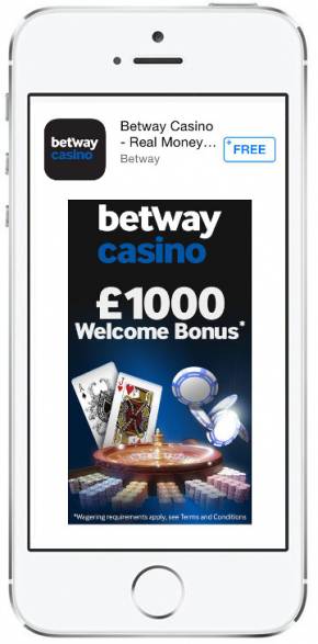 Betway Casino auf dem Handy, Mobile Casino