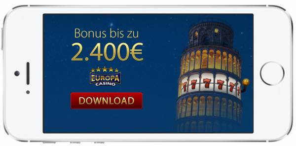 Mobile Casino Promotions, Europa Casino