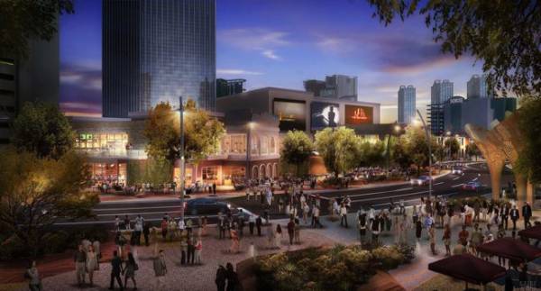 Rendering von dem Park Projekt bei MGM Resorts