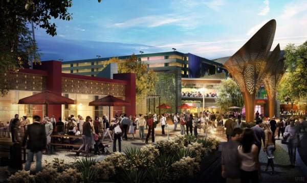 Rendering von dem Park Projekt bei MGM Resorts