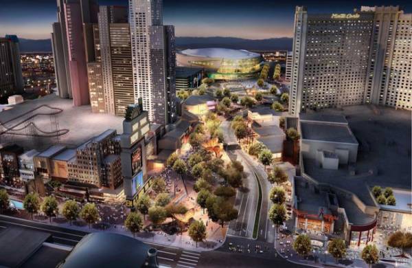 Rendering von dem Park Projekt bei MGM Resorts