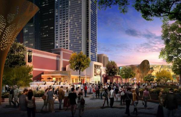 Rendering von dem Park Projekt bei MGM Resorts